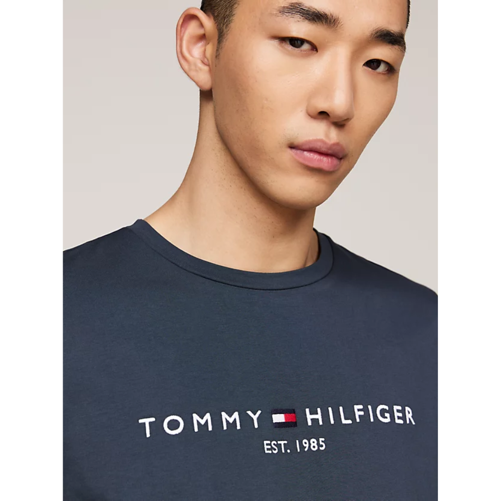 Tee-shirt Logo Denim-Tommy Hilfiger-Vêtements-Maroquinerie Fortunas-Mouscron