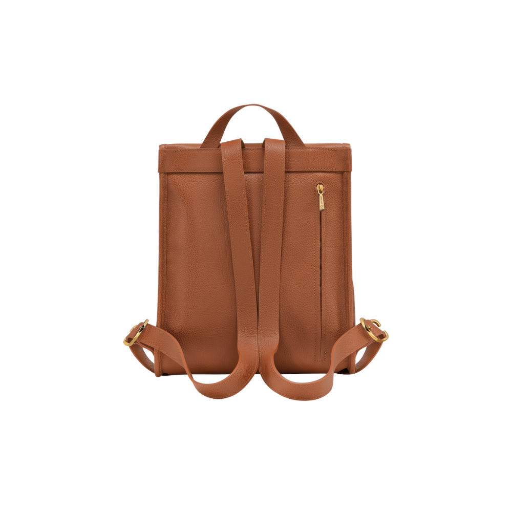Foulonné Backpack Caramel-Longchamp-Sac-Maroquinerie Fortunas-Mouscron Foulonné Backpack Caramel-Longchamp-Sac-Maroquinerie Fortunas-Mouscron