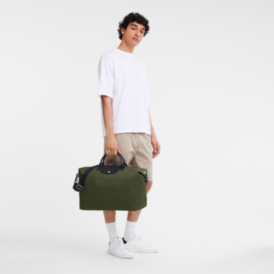 Pliage Energy Voyage Kaki-Longchamp-Sac-Maroquinerie Fortunas-Mouscron