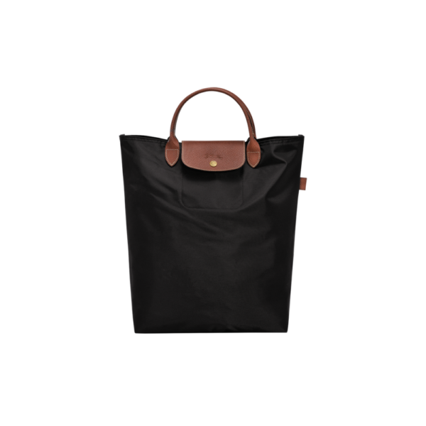 Pliage Cabas Noir-Longchamp-Sac-Maroquinerie Fortunas-Mouscron