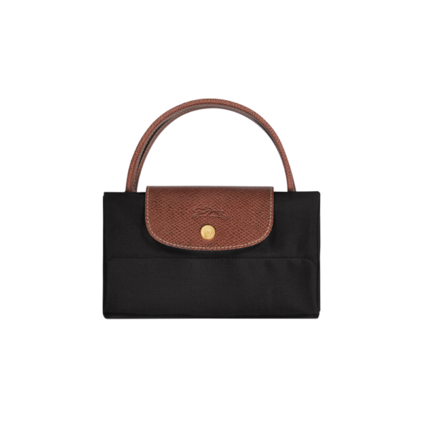 Pliage Cabas Noir-Longchamp-Sac-Maroquinerie Fortunas-Mouscron