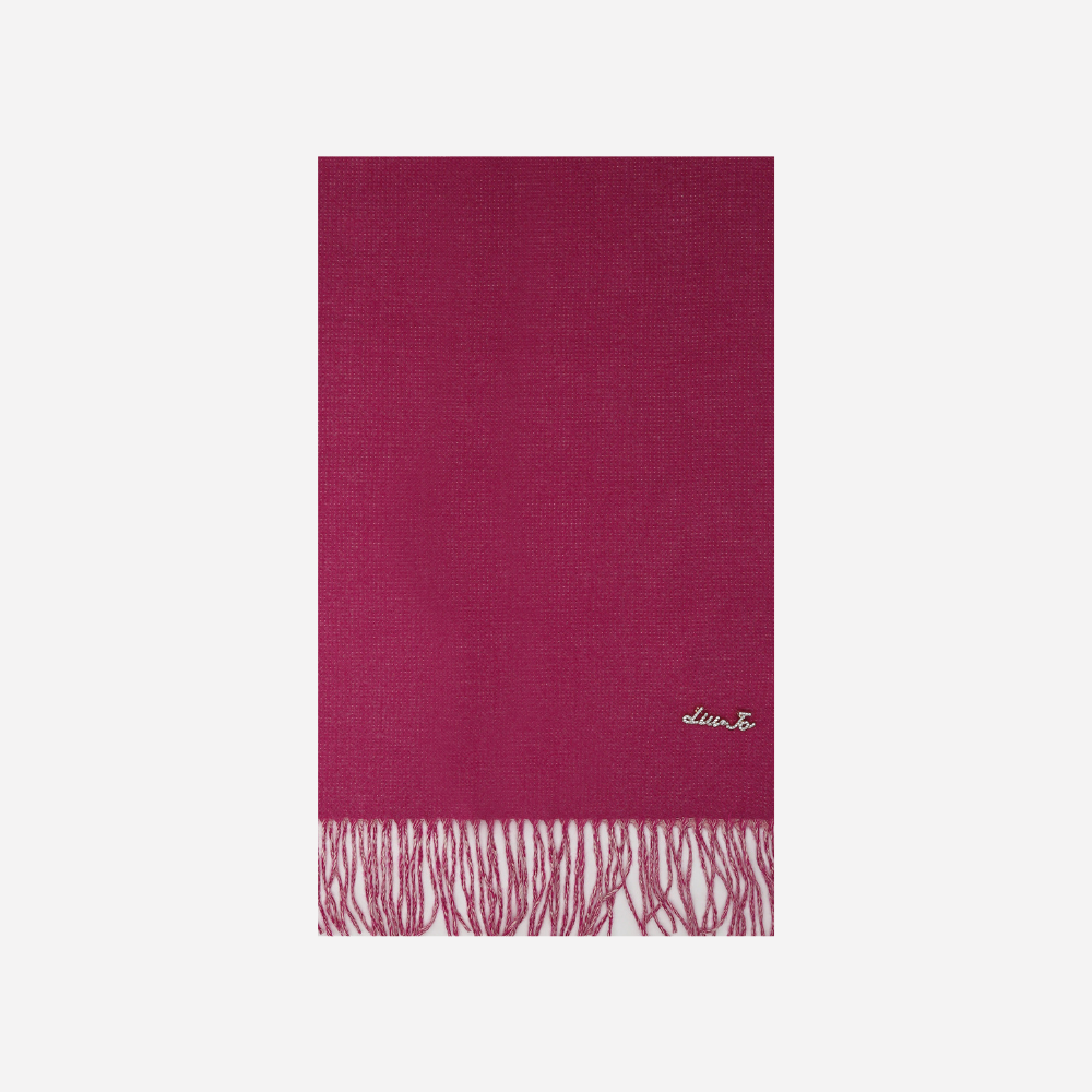 Echarpe Spilla Fucsia-Liu-Jo-Accessoire de mode-Maroquinerie Fortunas-Mouscron