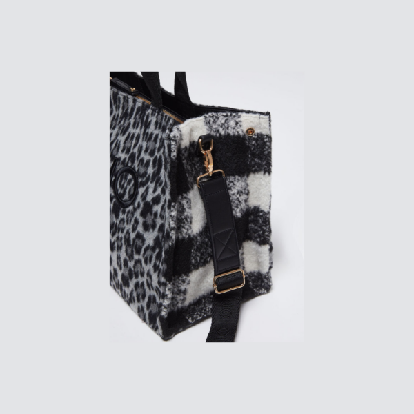 Tote Animalier Black-Liu-Jo-Sac-Maroquinerie Fortunas-Mouscron