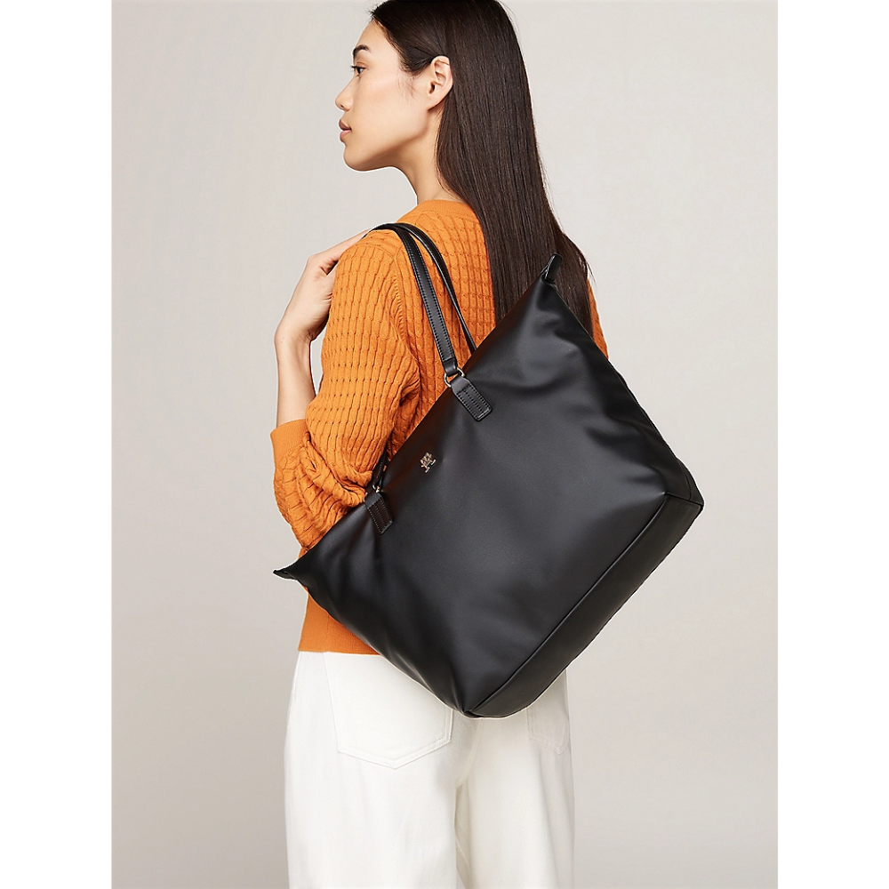 Tote Reform Black-Tommy Hilfiger-Sacs.-Maroquinerie Fortunas-Mouscron