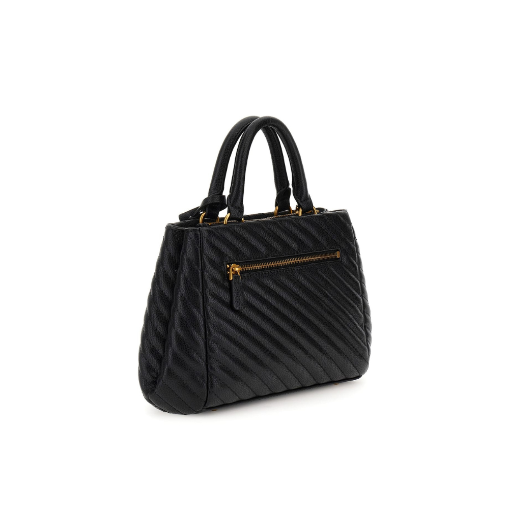 Sela Satchel Black-Guess-Sac-Maroquinerie Fortunas-Mouscron