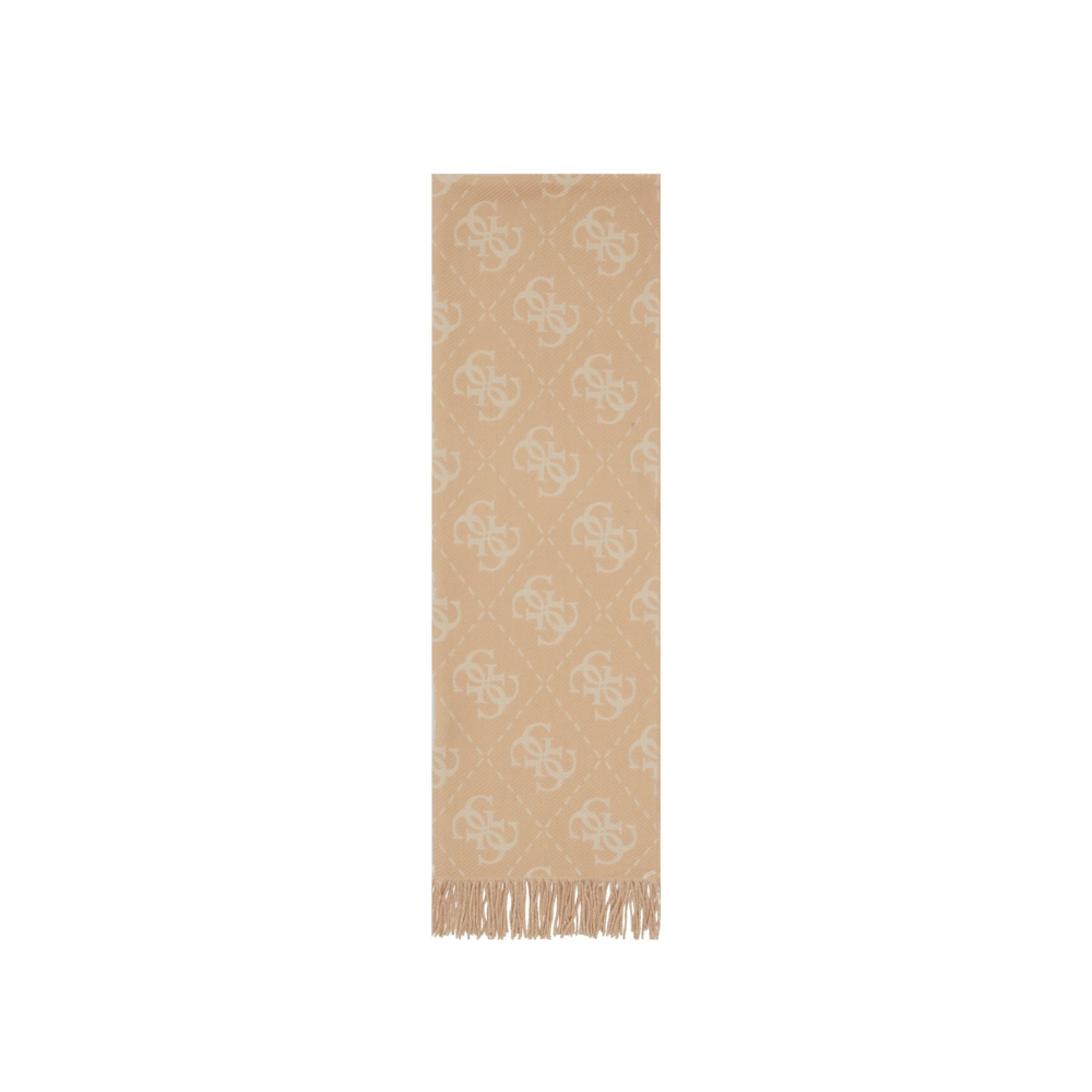 Echarpe Latte Logo-Guess-Accessoires de mode.-Maroquinerie Fortunas-Mouscron