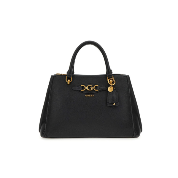 Malva Satchel Black-Guess-Sac-Maroquinerie Fortunas-Mouscron