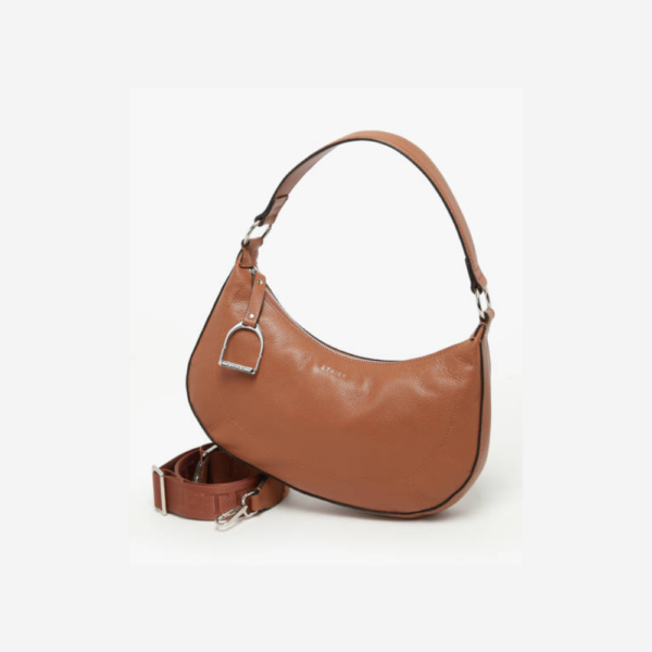 Altesse Shoulder Camel-Etrier-Sac-Maroquinerie Fortunas-Mouscron