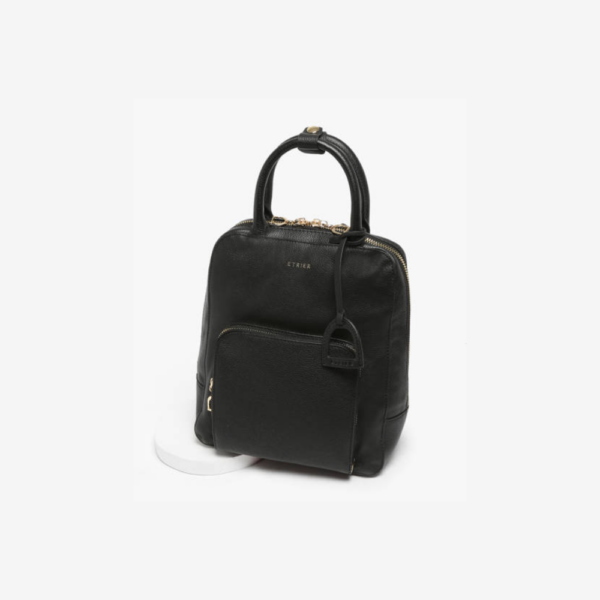 Tradition Backpack Noir-Etrier-Sac-Maroquinerie Fortunas-Mouscron