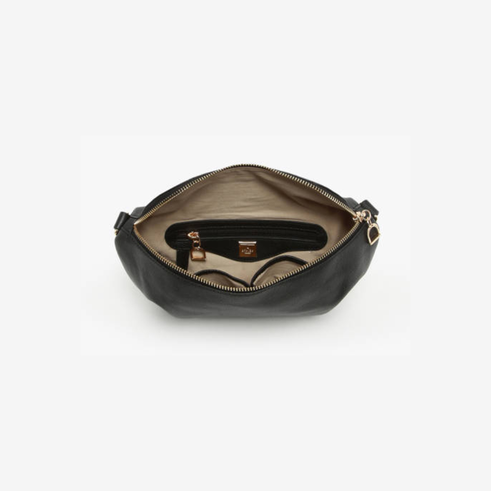 Tradition Bumbag Noir-Etrier-Sac-Maroquinerie Fortunas-Mouscron Tradition Bumbag Noir-Etrier-Sac-Maroquinerie Fortunas-Mouscron