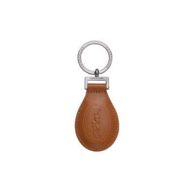 Porte-Clefs Caramel Foulonné-Longchamp-Petite Maroquinerie-Maroquinerie Fortunas-Mouscron