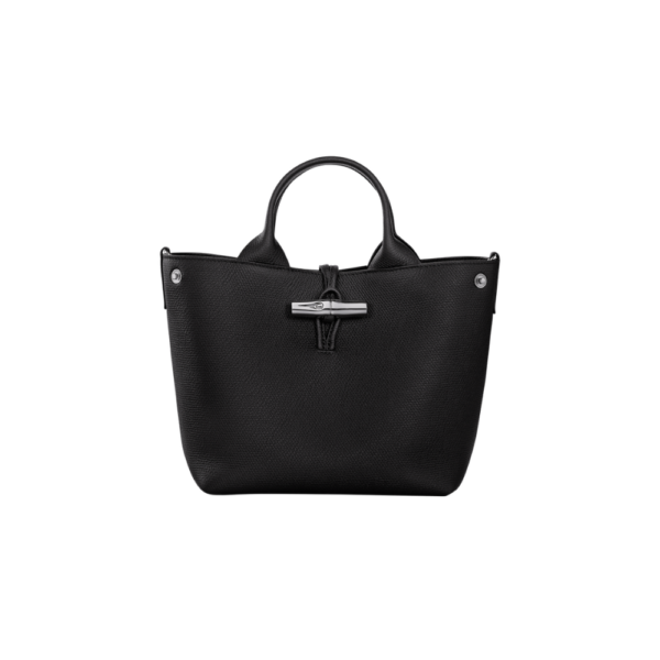 Roseau Bag S Noir-Longchamp-Sac-Maroquinerie Fortunas-Mouscron