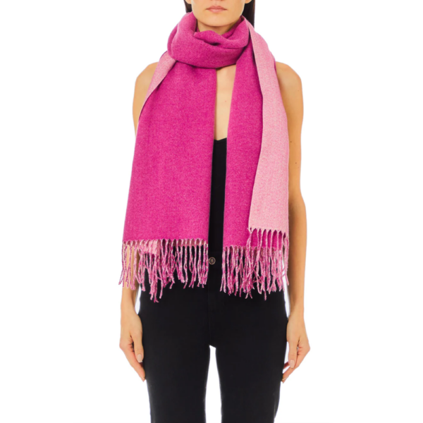 Echarpe Spilla Fucsia-Liu-Jo-Accessoire de mode-Maroquinerie Fortunas-Mouscron