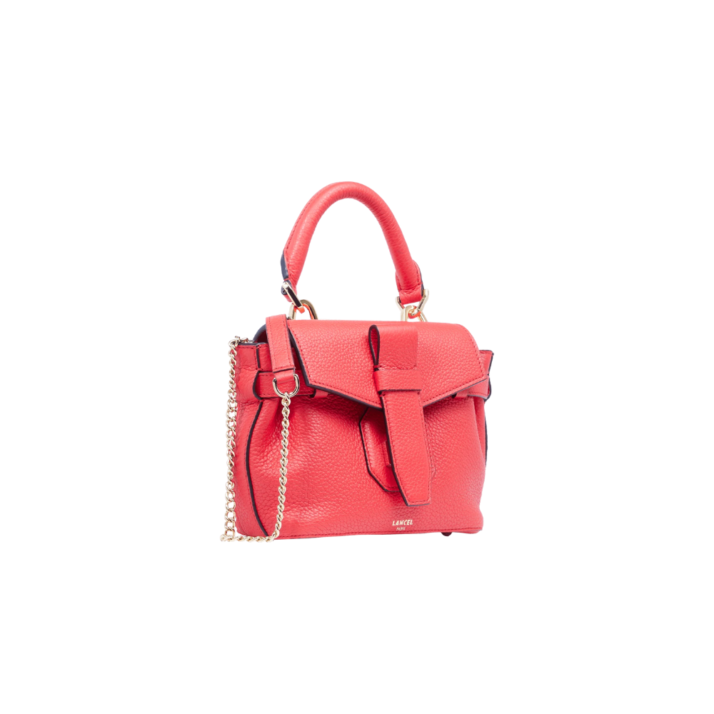 Charlie Mini Red-Lancel-Sac-Maroquinerie Fortunas-Mouscron