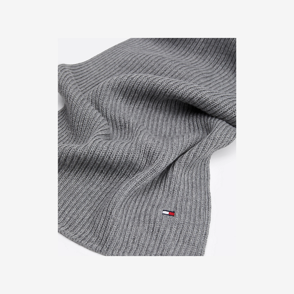Echarpe Pima Grey-Tommy Hilfiger-Vêtements & Co.-Maroquinerie Fortunas-Mouscron