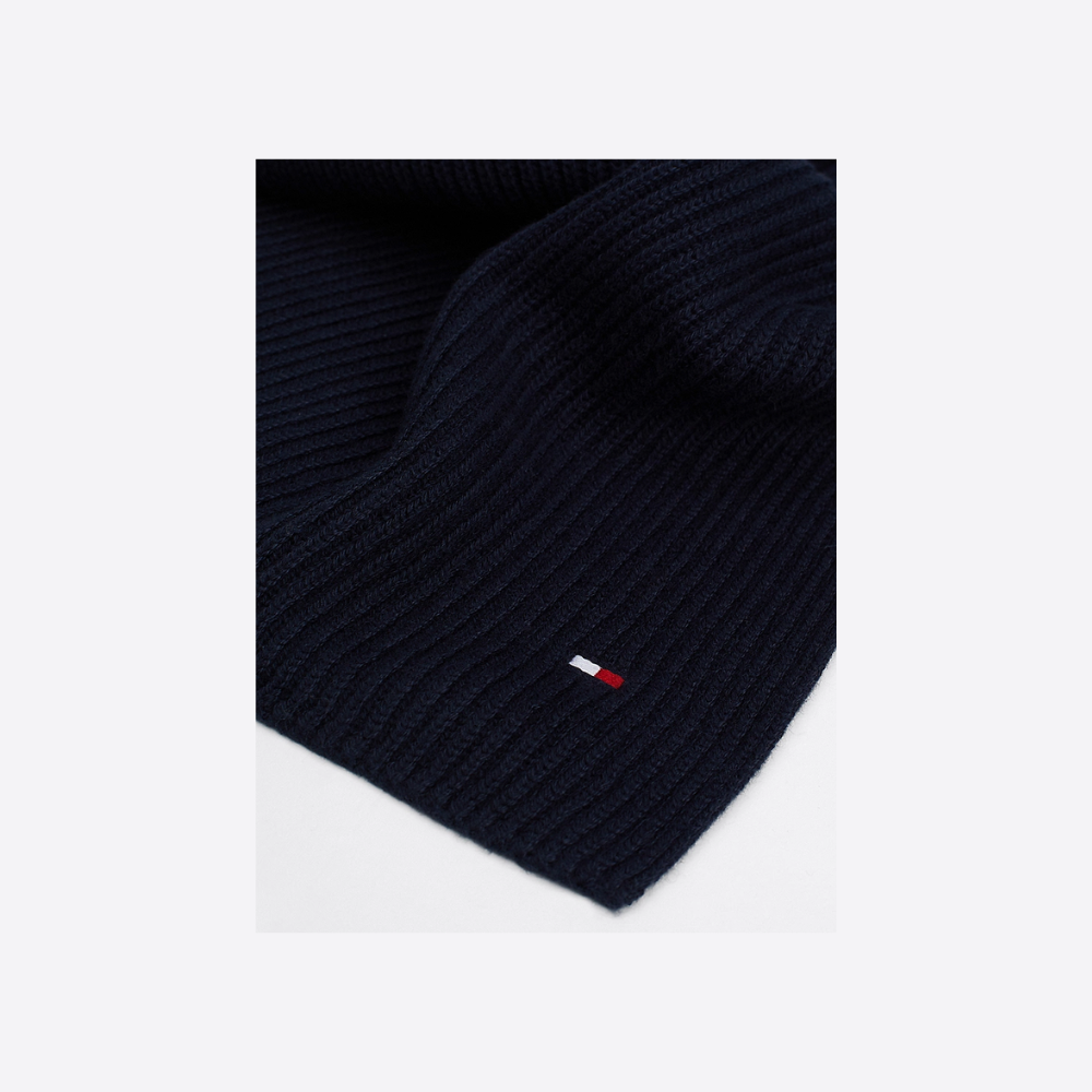 Echarpe Pima Blue-Tommy Hilfiger-Accessoires de mode.-Maroquinerie Fortunas-Mouscron