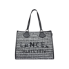 Tote Multico Black-Lancel-Sac-Maroquinerie Fortunas-Mouscron