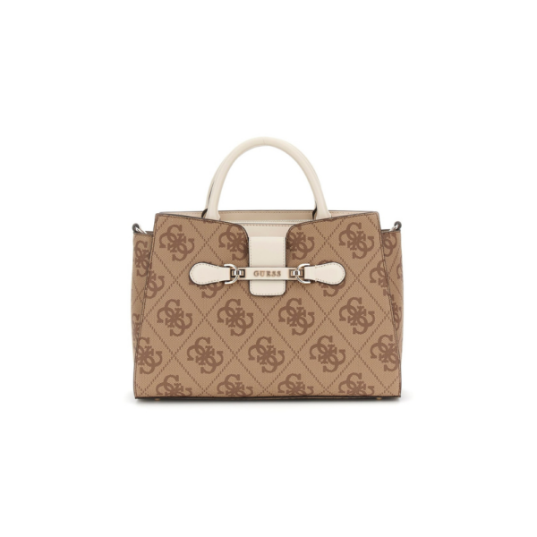 Nolana Satchel Latte-Guess-Sac-Maroquinerie Fortunas-Mouscron