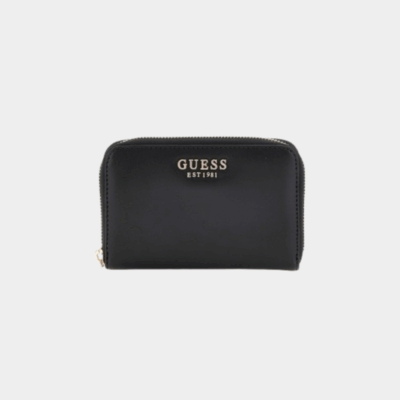 Laurel Portefeuille Medium Black-Guess-Petite Maroquinerie-Maroquinerie Fortunas-Mouscron