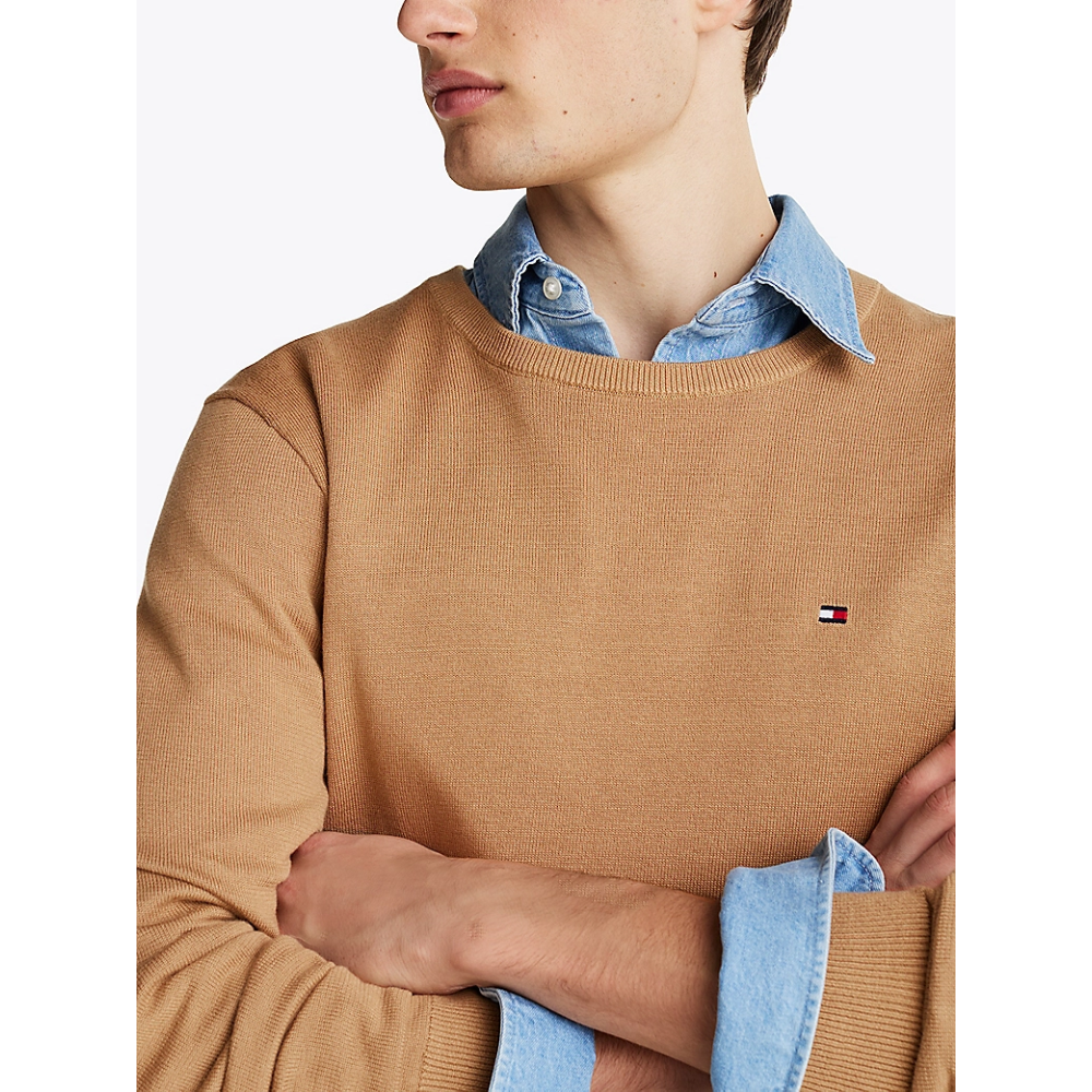 Pull Crew Safari-Tommy Hilfiger-Vêtements-Maroquinerie Fortunas-Mouscron