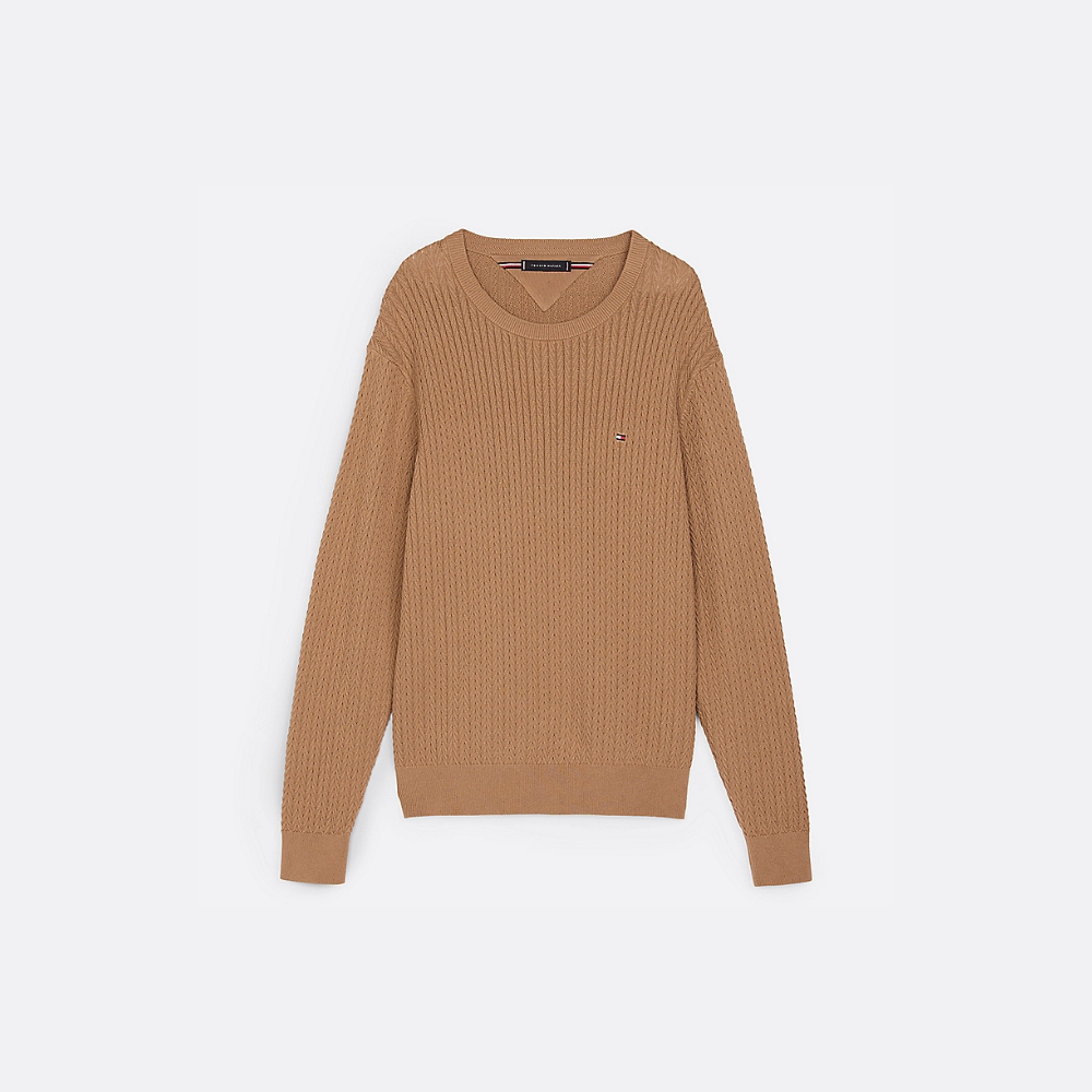 Pull Bone Safari-Tommy Hilfiger-Vêtements-Maroquinerie Fortunas-Mouscron Pull Bone Safari-Tommy Hilfiger-Vêtements-Maroquinerie Fortunas-Mouscron