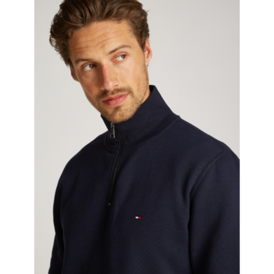 Pull Zip Fleece-Tommy Hilfiger-Vêtements-Maroquinerie Fortunas-Mouscron