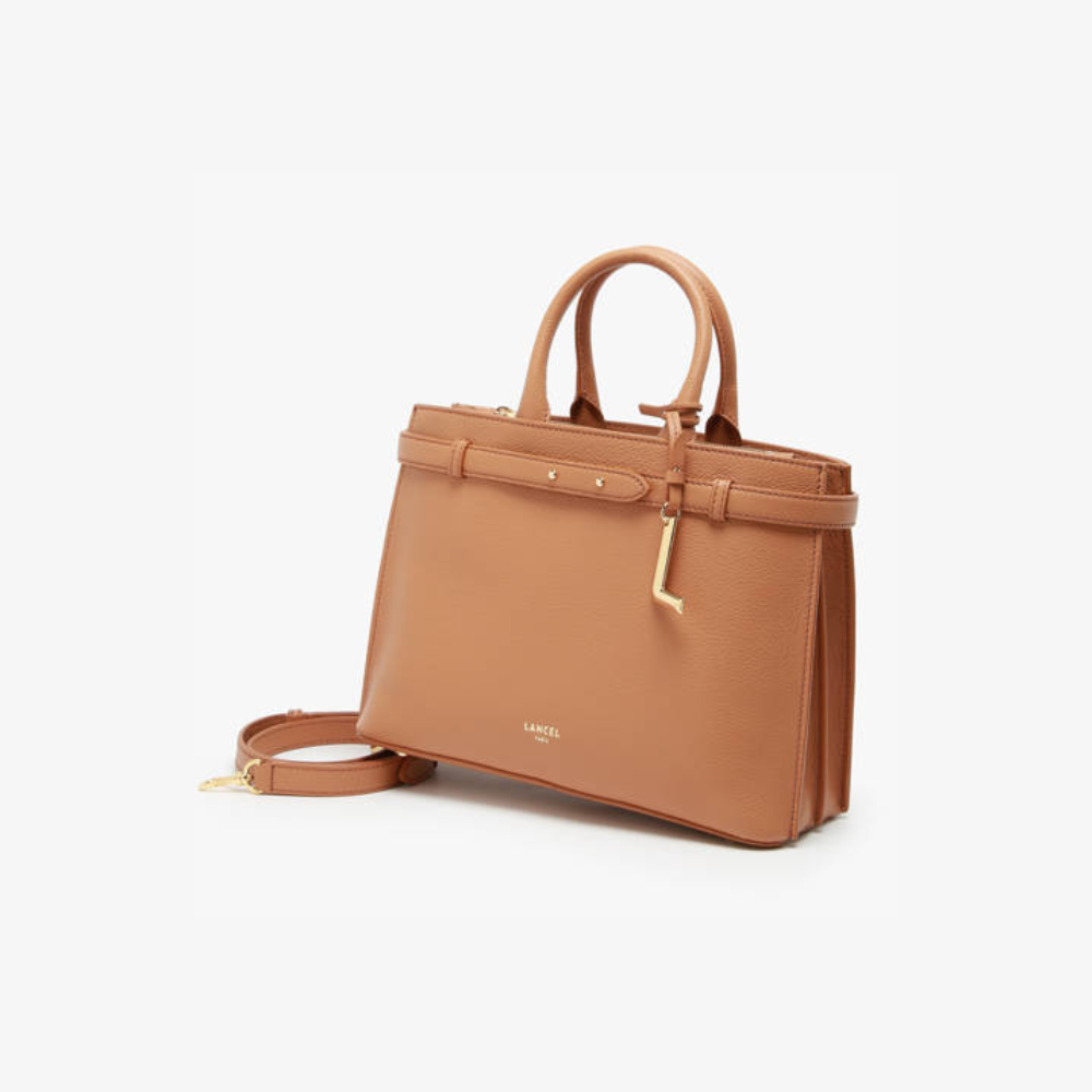 Faubourg Handle L Camel-Lancel-Sac-Maroquinerie Fortunas-Mouscron Faubourg Handle L Camel-Lancel-Sac-Maroquinerie Fortunas-Mouscron