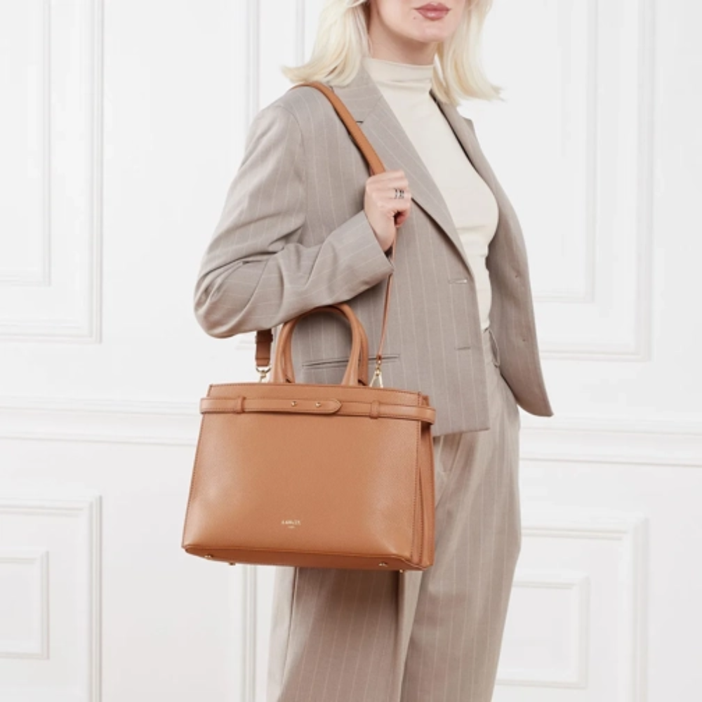 Faubourg Handle L Camel-Lancel-Sac-Maroquinerie Fortunas-Mouscron Faubourg Handle L Camel-Lancel-Sac-Maroquinerie Fortunas-Mouscron