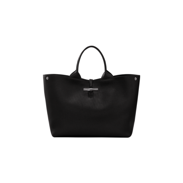 Roseau Bag L Noir-Longchamp-Sacs-Maroquinerie Fortunas-Mouscron