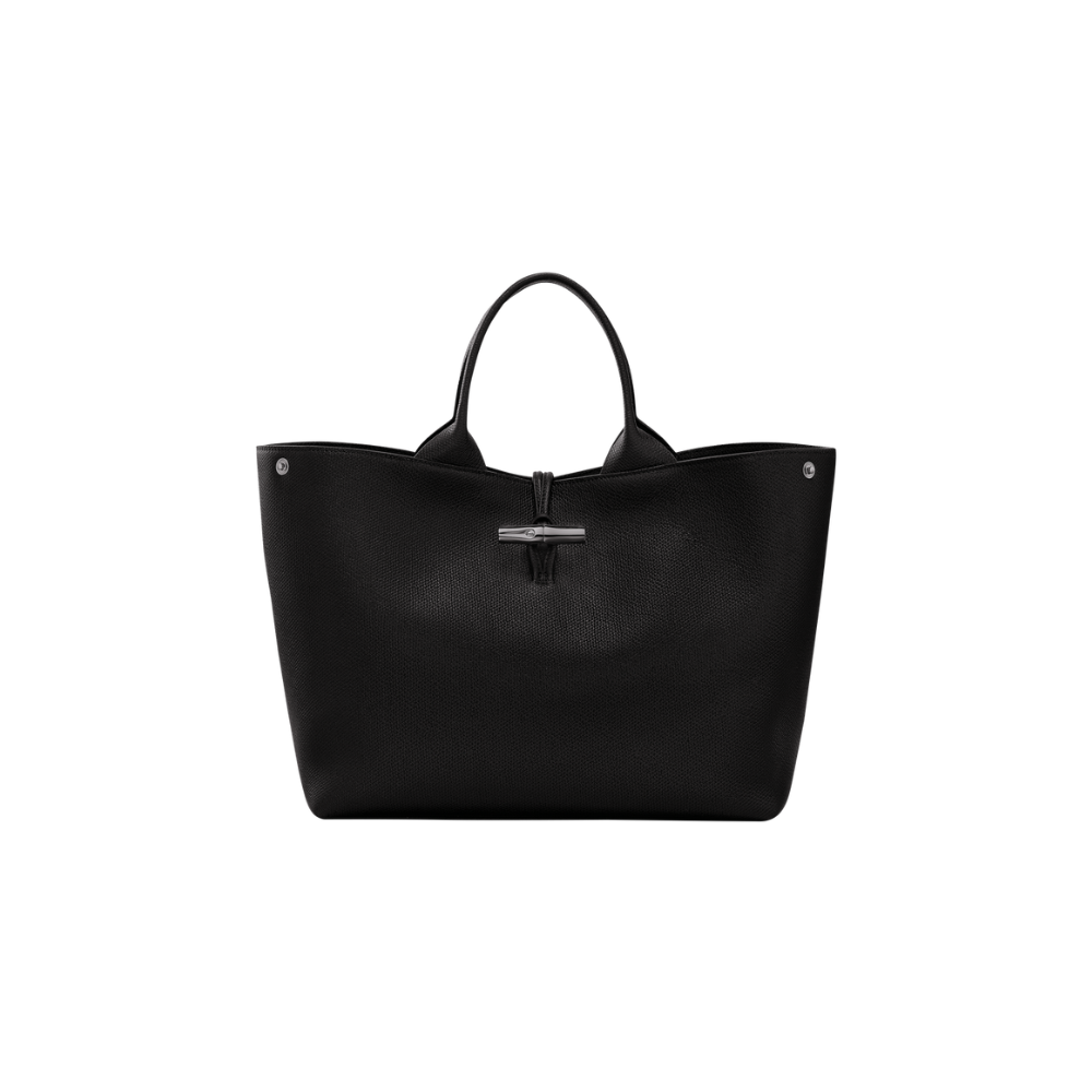 Roseau Bag L Noir-Longchamp-Sacs-Maroquinerie Fortunas-Mouscron