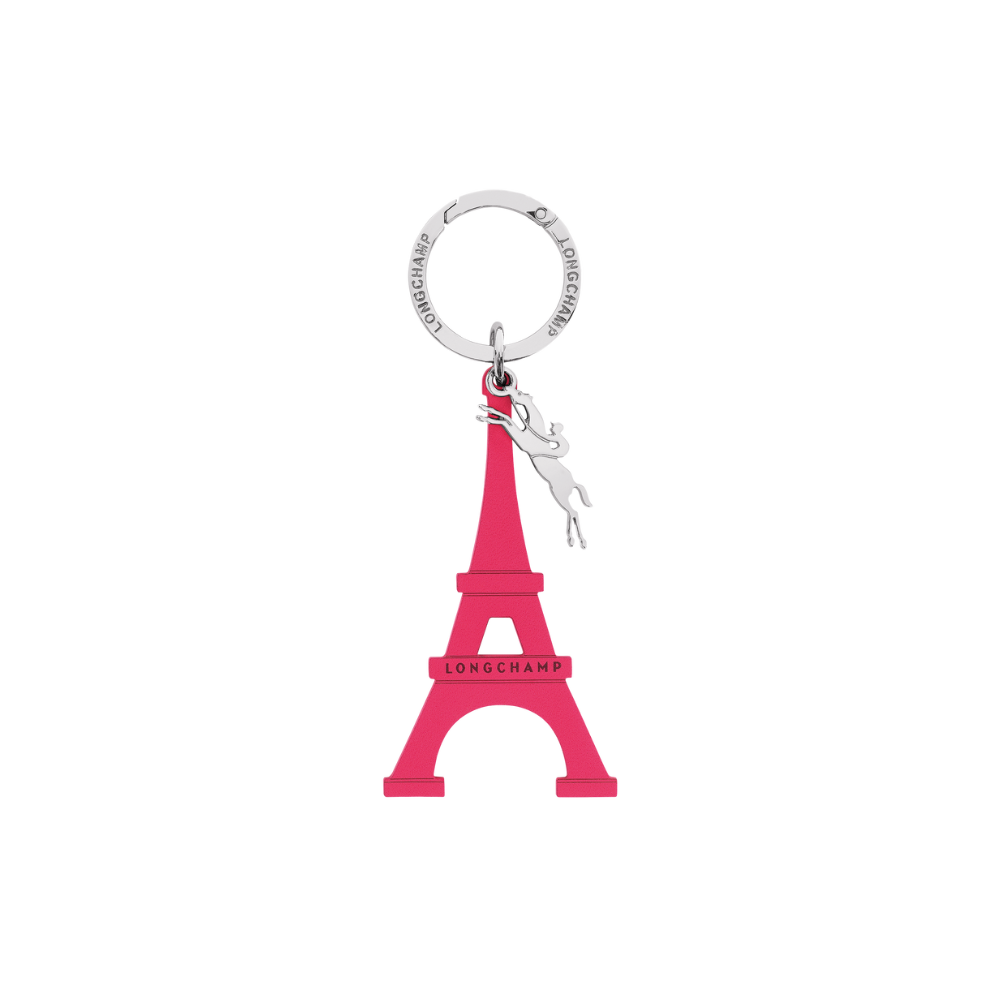 Porte-clefs Paris Pink-Longchamp-Accessoires de mode-Maroquinerie Fortunas-Mouscron