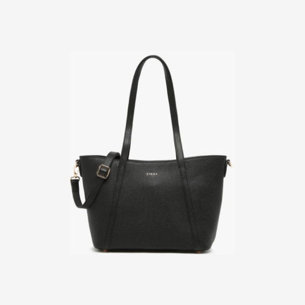 Tradition Shoulder Noir-Etrier-Sacs-Maroquinerie Fortunas-Mouscron