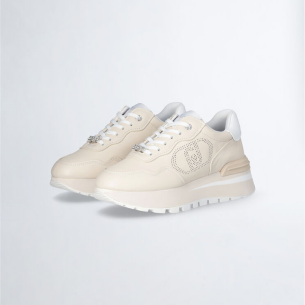 Sneakers Amazing Ivory-Liu-Jo-Baskets-Maroquinerie Fortunas-Mouscron