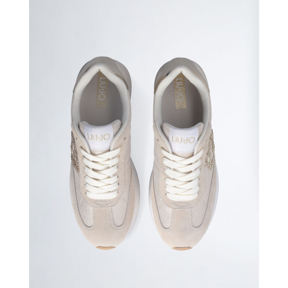 Sneakers Dreamy Beige-Liu-Jo-Baskets-Maroquinerie Fortunas-Mouscron Sneakers Dreamy Beige-Liu-Jo-Baskets-Maroquinerie Fortunas-Mouscron