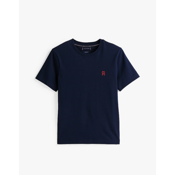 Tee-shirt Monogram-Tommy Hilfiger-Vêtements & Co.-Maroquinerie Fortunas-Mouscron