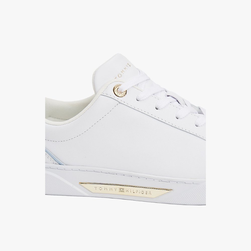 Baskets Gold White-Tommy Hilfiger-Baskets-Maroquinerie Fortunas-Mouscron