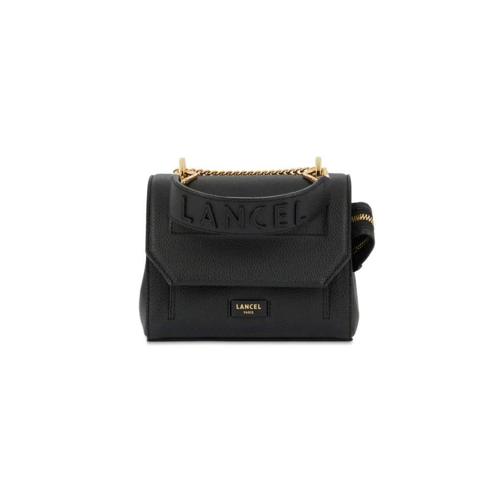 Ninon XS Black Gold-Lancel-Sacs-Maroquinerie Fortunas-Mouscron