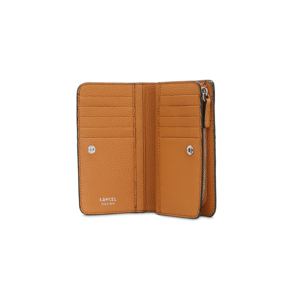 Portefeuille Ninon Camel-Lancel-Petite Maroquinerie-Maroquinerie Fortunas-Mouscron