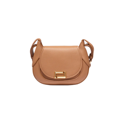 Paulette Besace Camel-Lancel-Sacs-Maroquinerie Fortunas-Mouscron