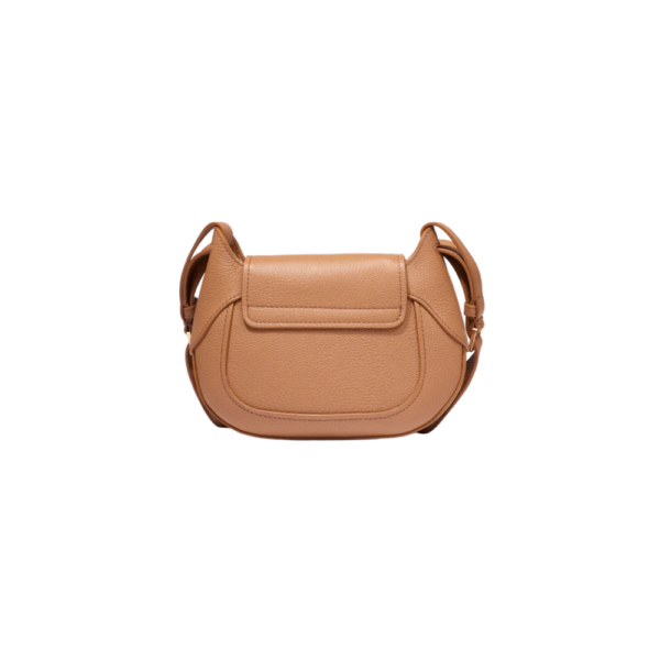 Paulette Besace Camel-Lancel-Sacs-Maroquinerie Fortunas-Mouscron