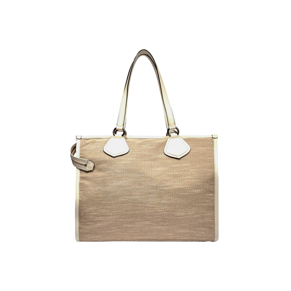 Tote L Natural White-Lancel-Sacs-Maroquinerie Fortunas-Mouscron Tote L Natural White-Lancel-Sacs-Maroquinerie Fortunas-Mouscron