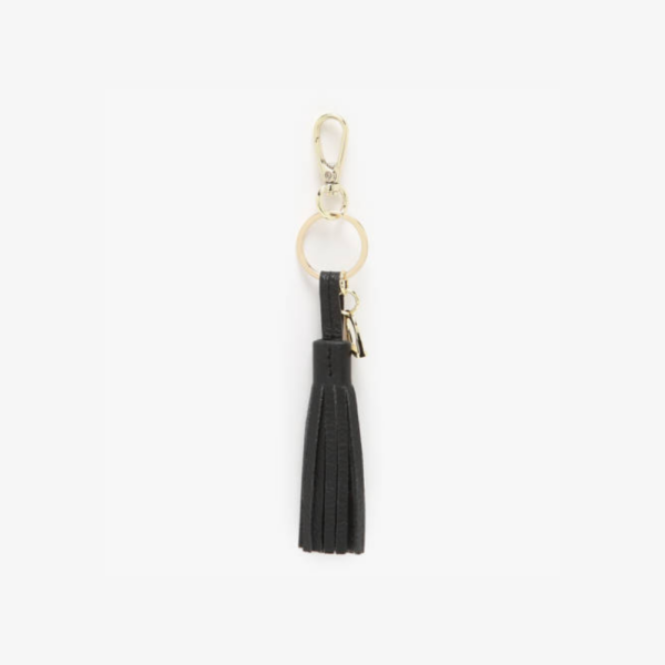 Porte-clefs Floche Noir-Etrier-Accessoires de Mode-Maroquinerie Fortunas-Mouscron