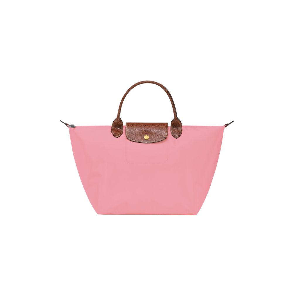 Pliage Handle M Pink-Longchamp-Sacs-Maroquinerie Fortunas-Mouscron