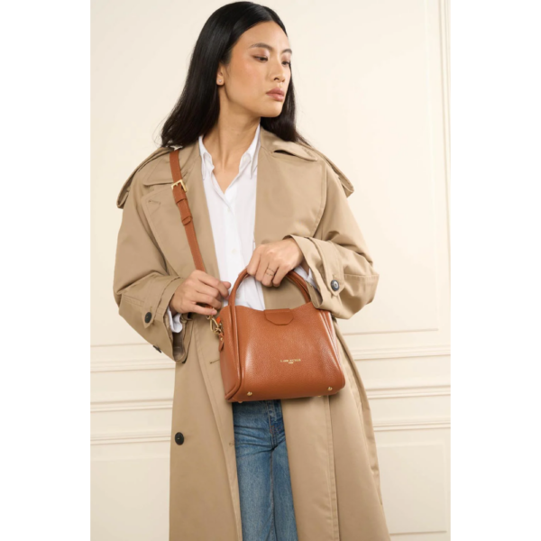 Ida S Camel-Lancaster-Sacs-Maroquinerie Fortunas-Mouscron