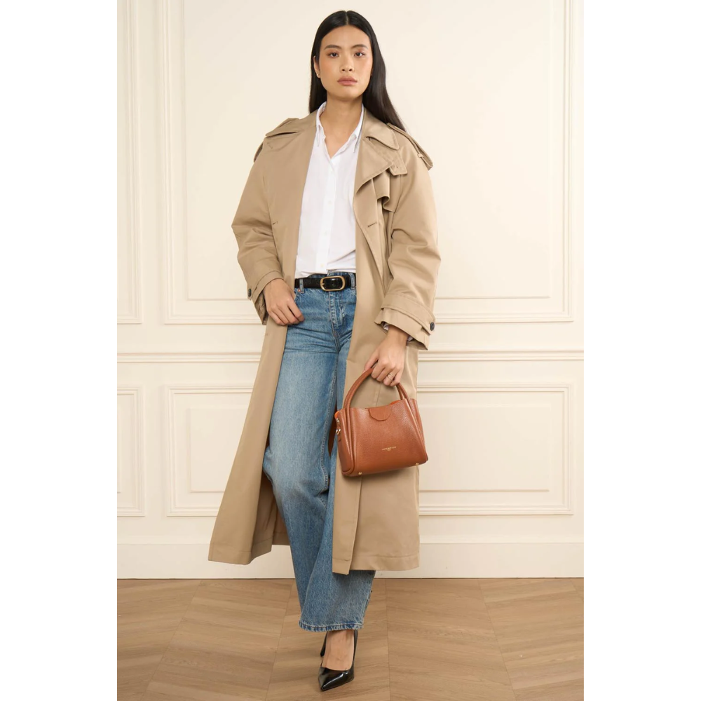 Ida S Camel-Lancaster-Sacs-Maroquinerie Fortunas-Mouscron