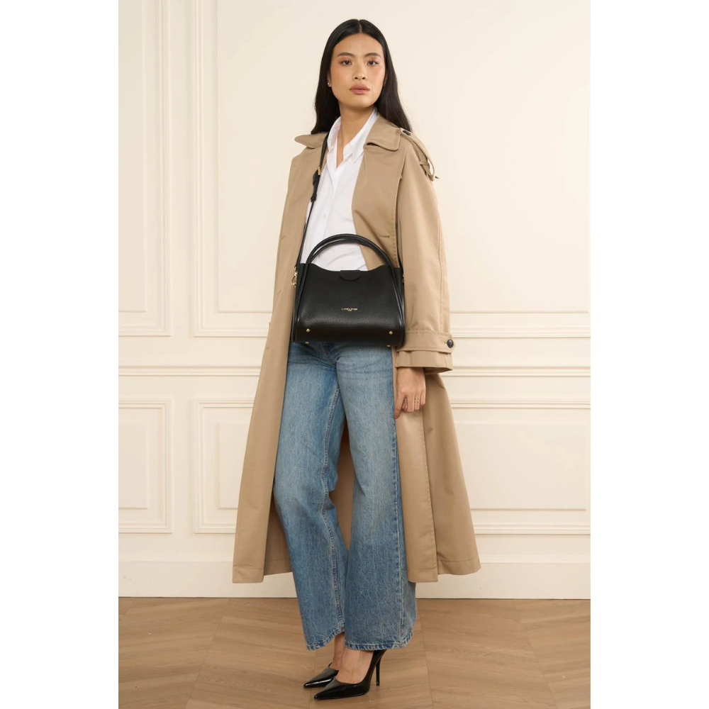 Ida M Noir-Lancaster-Sacs-Maroquinerie Fortunas-Mouscron