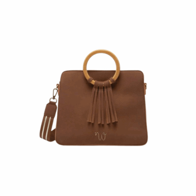 Camomille Handle Walnut-Woomen-Sacs-Maroquinerie Fortunas-Mouscron