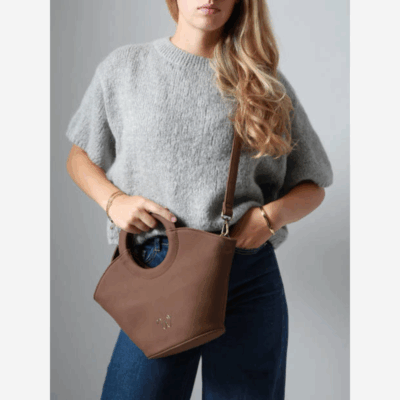 Neflier Handle Walnut-Woomen-Sacs-Maroquinerie Fortunas-Mouscron