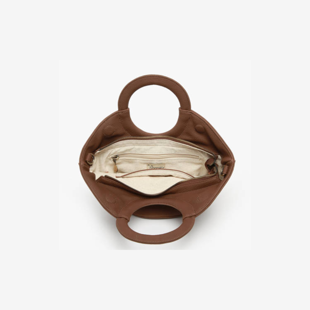 Neflier Handle Walnut-Woomen-Sacs-Maroquinerie Fortunas-Mouscron Neflier Handle Walnut-Woomen-Sacs-Maroquinerie Fortunas-Mouscron