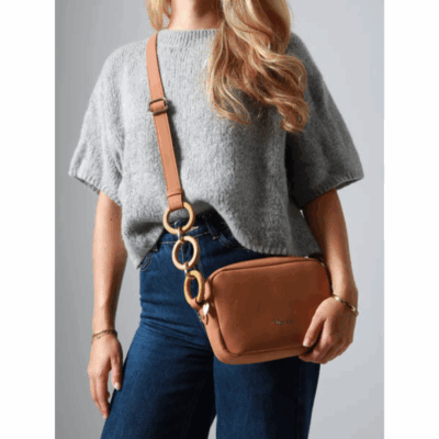 Heliconia Camera Brown-Woomen-Sacs-Maroquinerie Fortunas-Mouscron